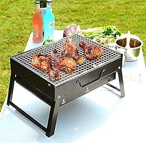 Barbeque Grill - Foldable Barbecue and Tandoor Grill for Camping Hiking Picnic