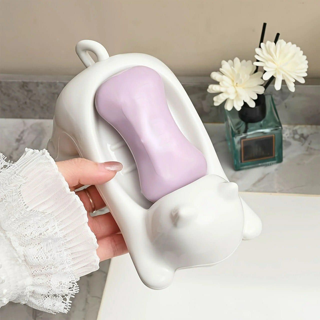 Cat Shaped Soap Box Pack of 1