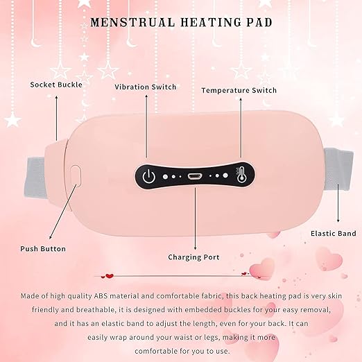 Electric Cordless Heating Pad for Period Pain