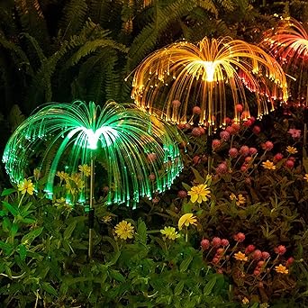 Changing Solar Waterproof Flower Lights (Multi Packs)