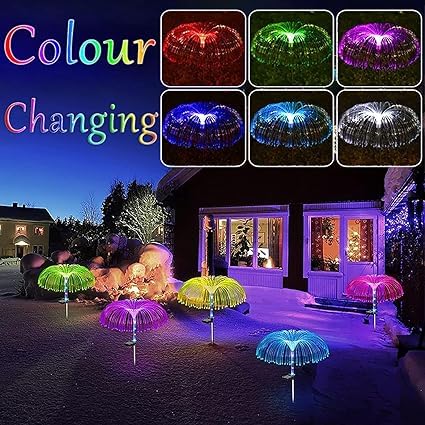 Changing Solar Waterproof Flower Lights (Multi Packs)