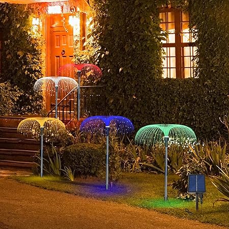 Changing Solar Waterproof Flower Lights (Multi Packs)