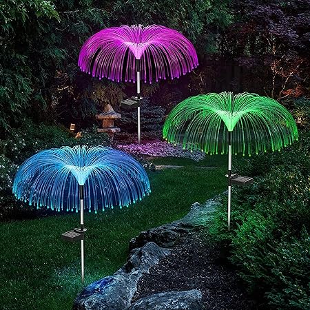 Changing Solar Waterproof Flower Lights (Multi Packs)