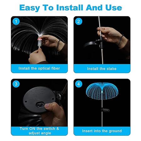 Changing Solar Waterproof Flower Lights (Multi Packs)